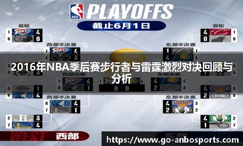 2016年NBA季后赛步行者与雷霆激烈对决回顾与分析